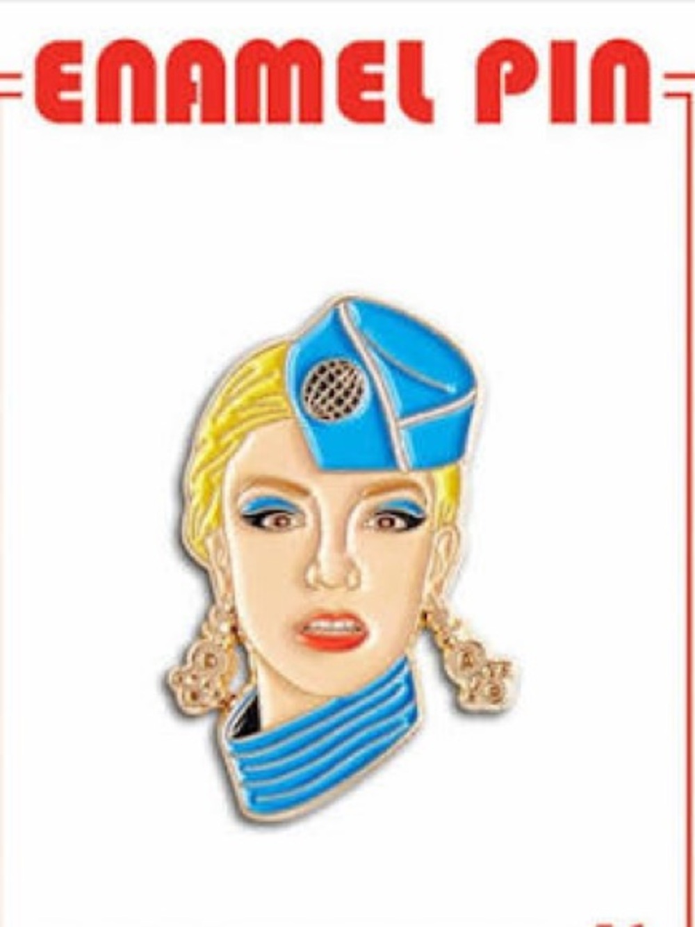 Britney Toxic Enamel Pin - New